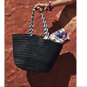 Rachel Zoe Box of Style Straw Bag